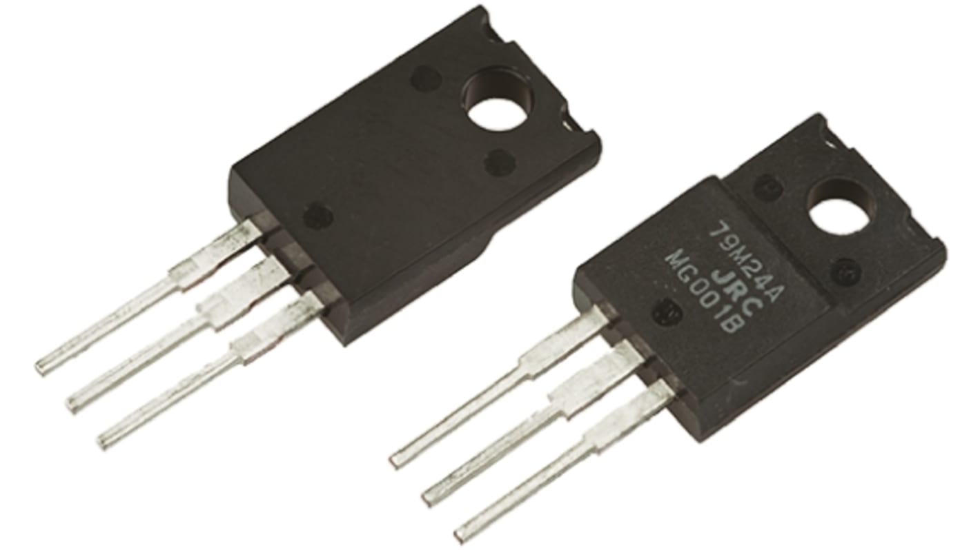 Nisshinbo Micro Devices NJM7908FA, 1 Linear Voltage, Voltage Regulator 1.5A, -8 V 3-Pin, TO-220F