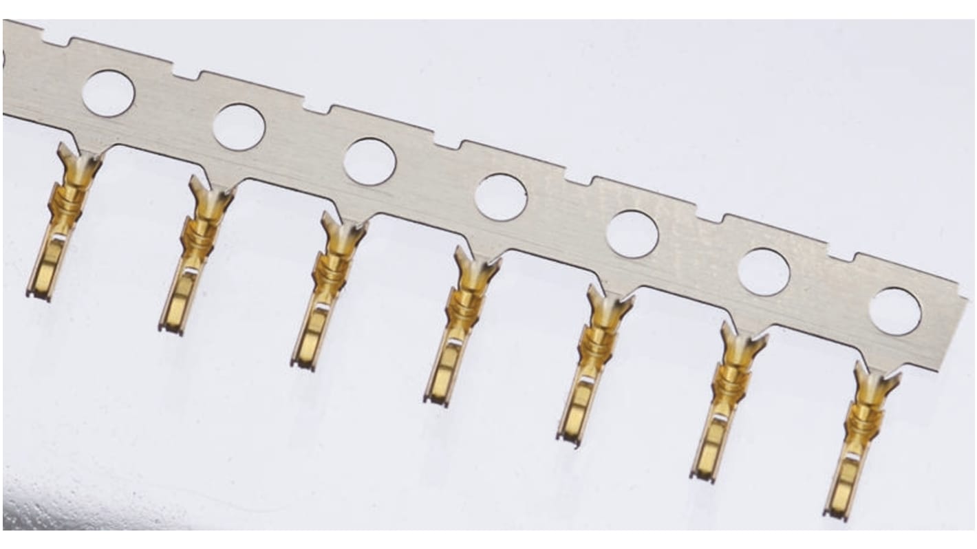 JST SHLD, SHLV Crimp-Anschlussklemme für SHLD- und SHLV-Steckverbindergehäuse, Buchse, 0.03mm² / 0.08mm², Gold