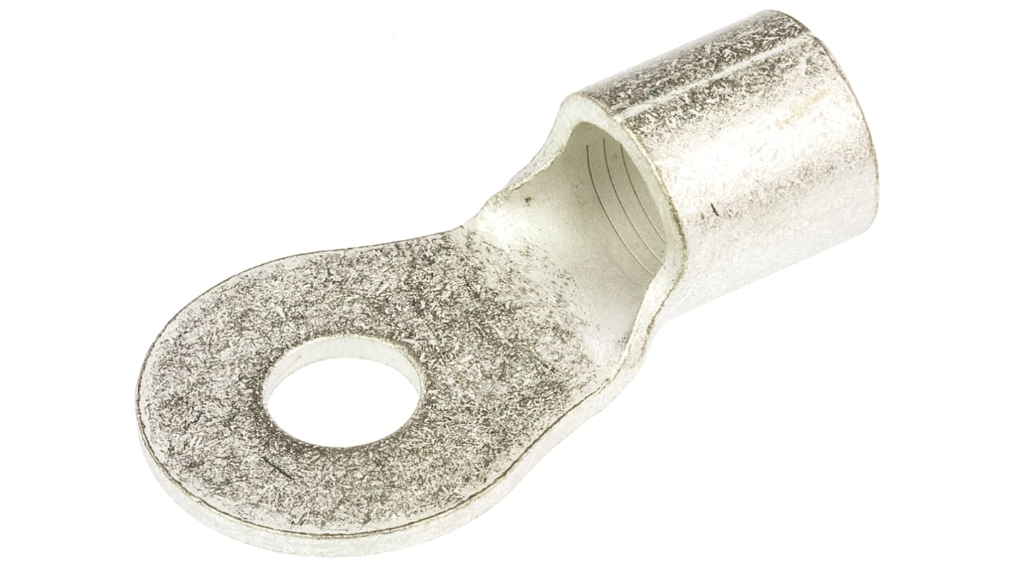 TE Connectivity, SOLISTRAND Uninsulated Ring Terminal, M8 Stud Size, 34mm² to 35mm² Wire Size