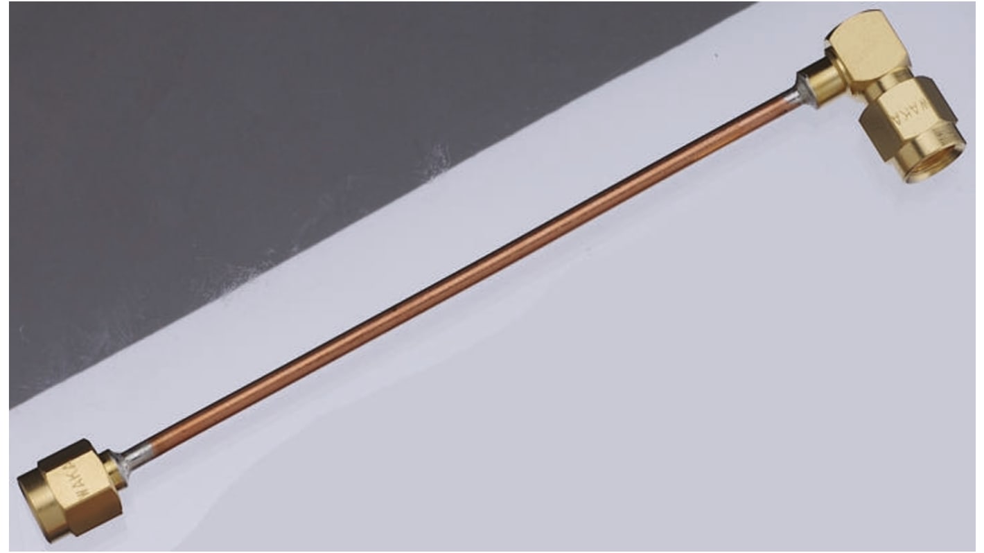 Coaxial Cable, 300mm, Terminated