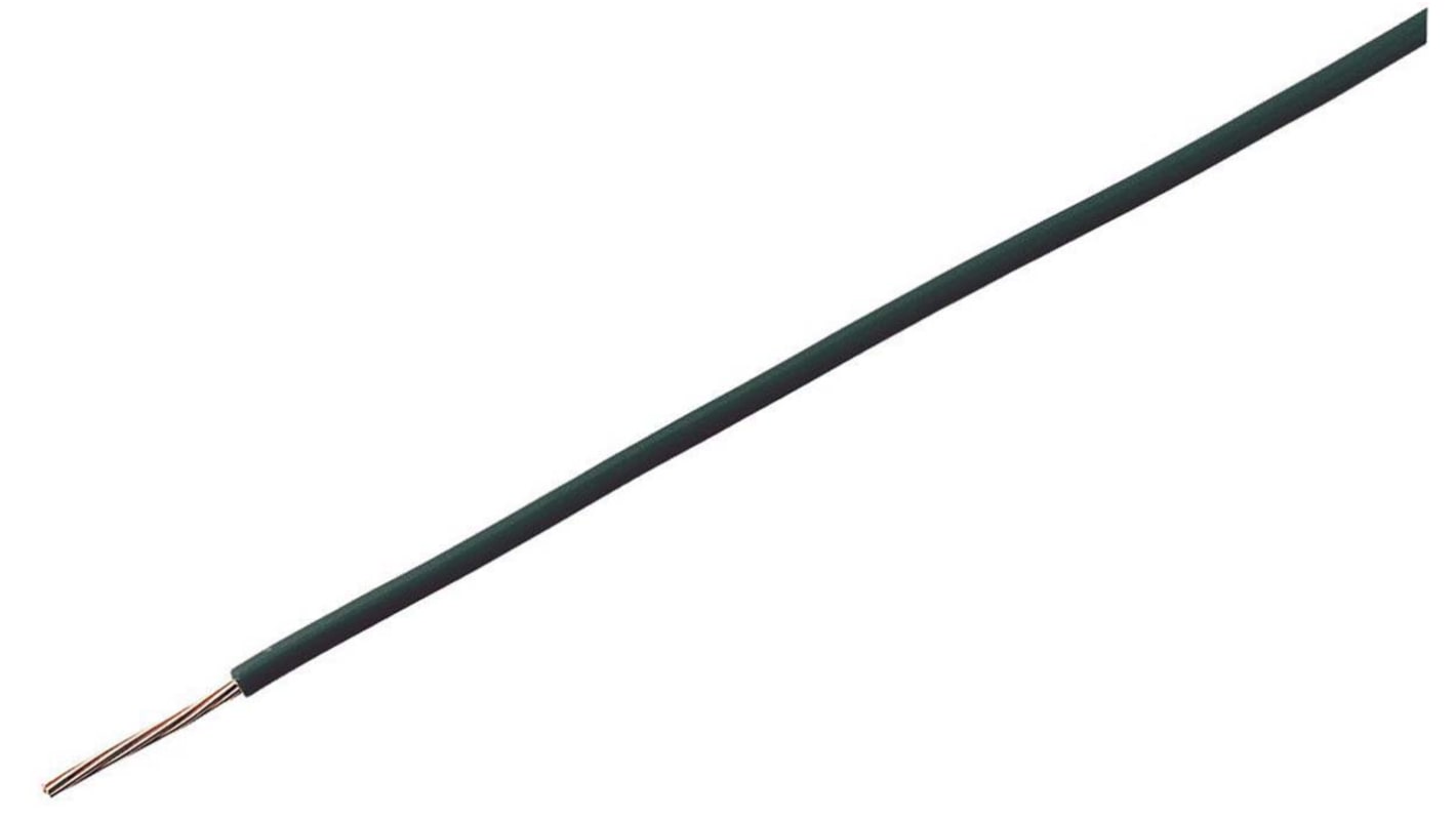 Prysmian Einzeladerleitung 2.5 mm² 100m Schwarz Ø 3.6mm 7/0,67 mm Litzen