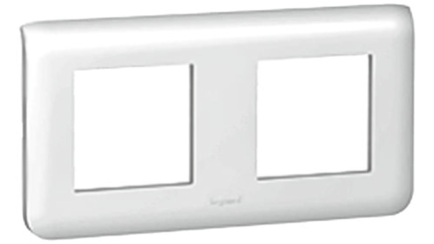 Legrand White 2 Gang Light Switch Cover