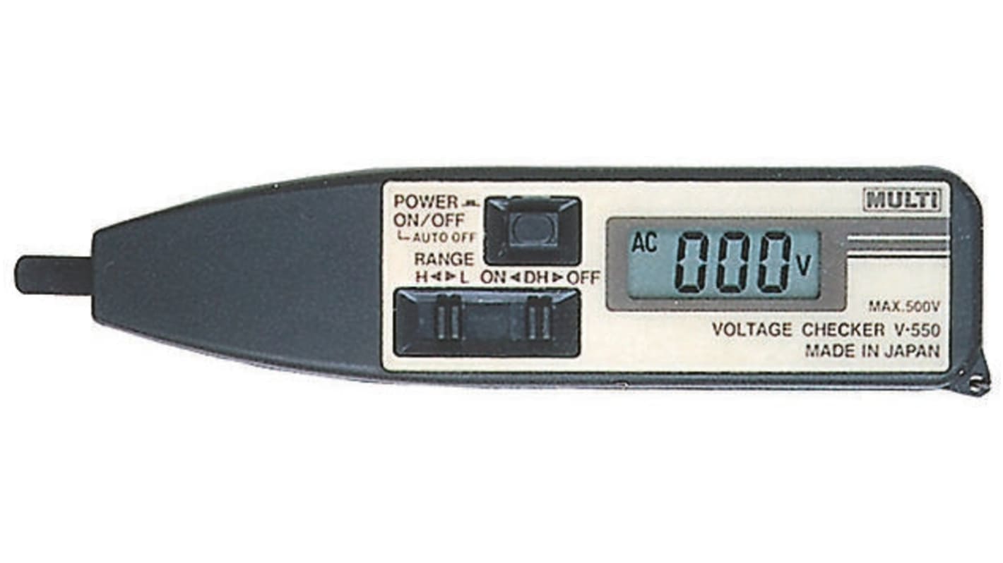 マルチ計測器 非接触電圧インジケータ U550 500V ac LR44
