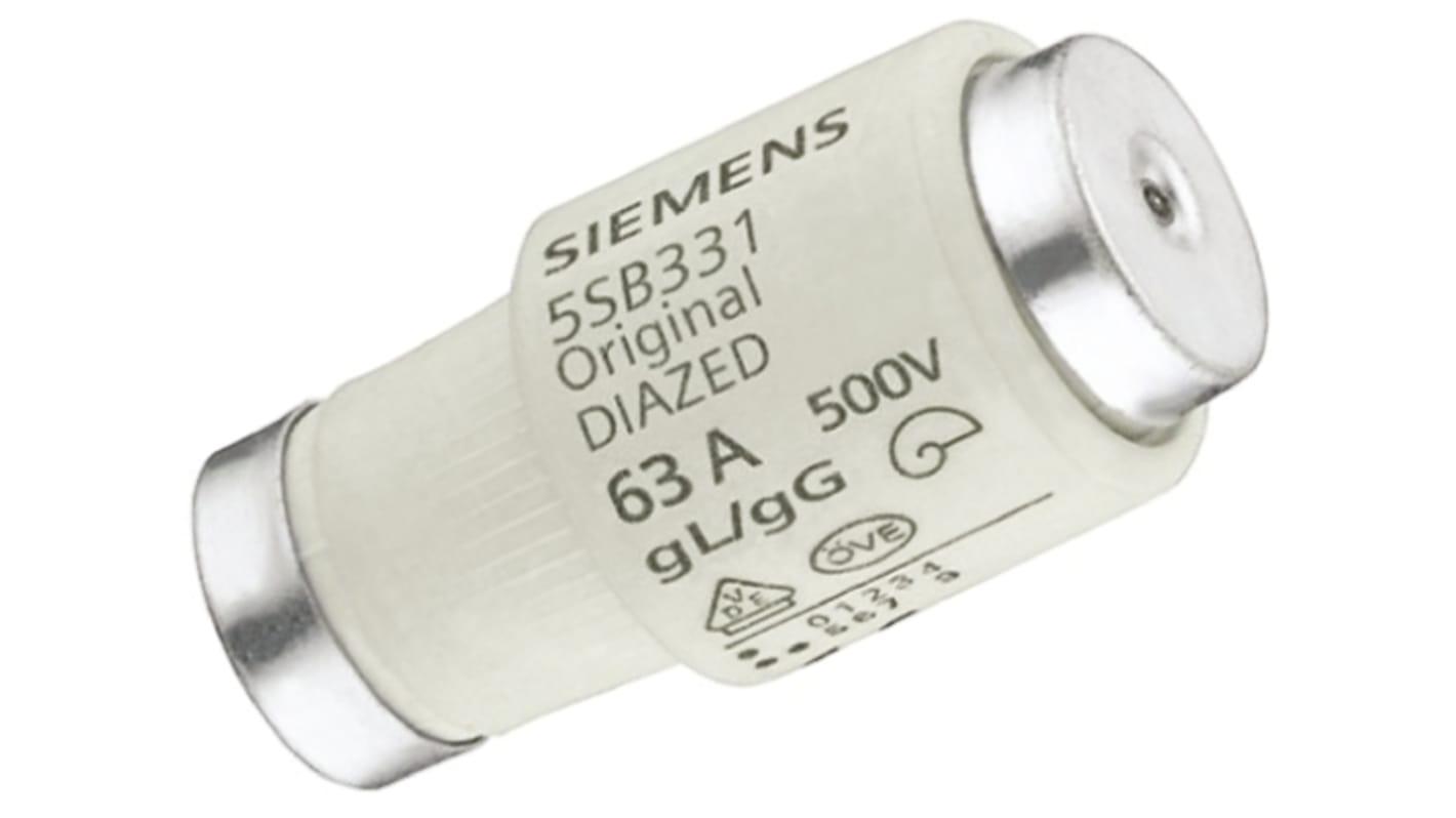 Купить предохранители SIEMENS NEOZED плавкая 400В gG типоразмер D02 63A оптом, п