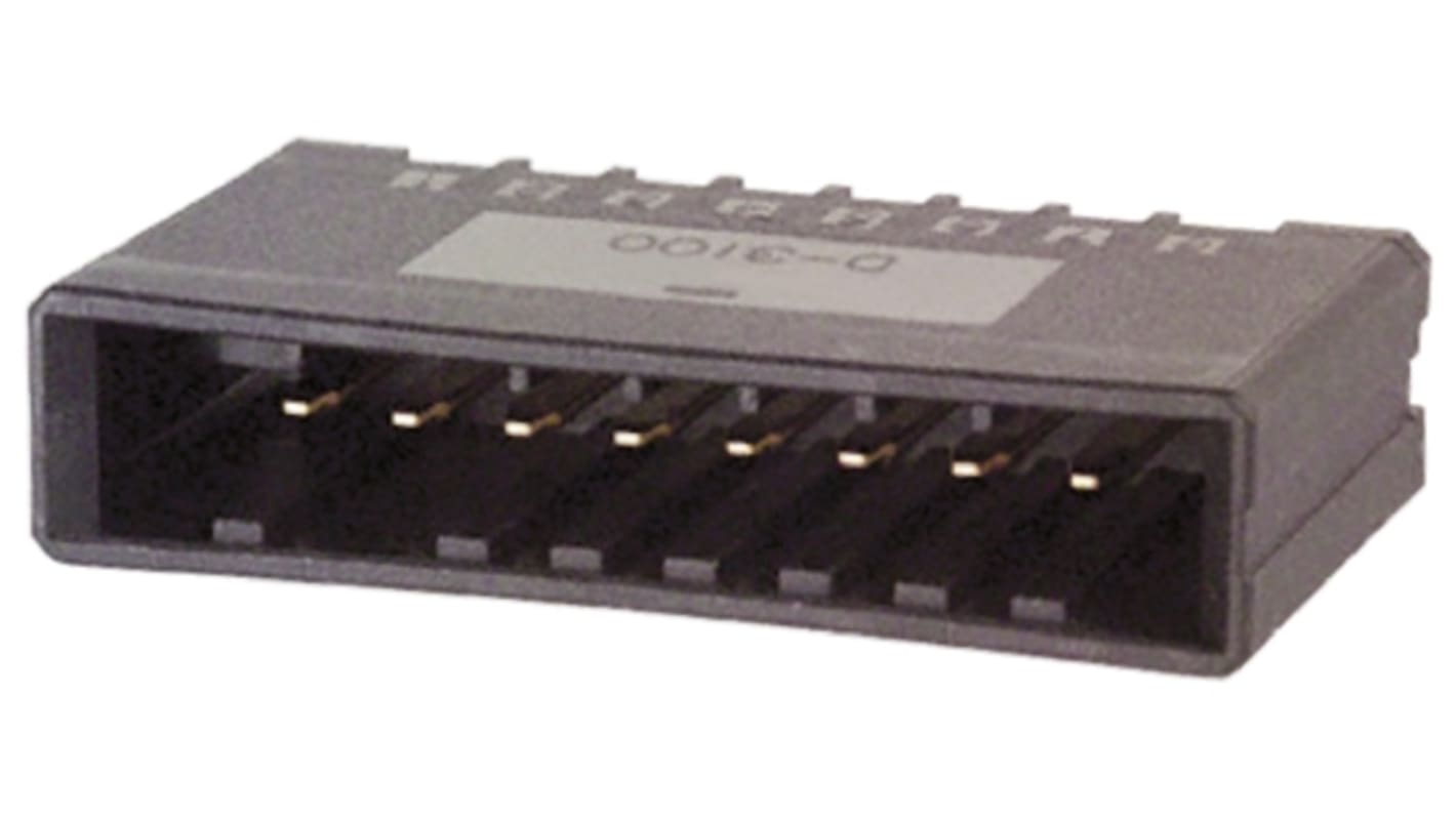 TE Connectivity 基板接続用ピンヘッダ 8極 3.81mm 1-178317-2