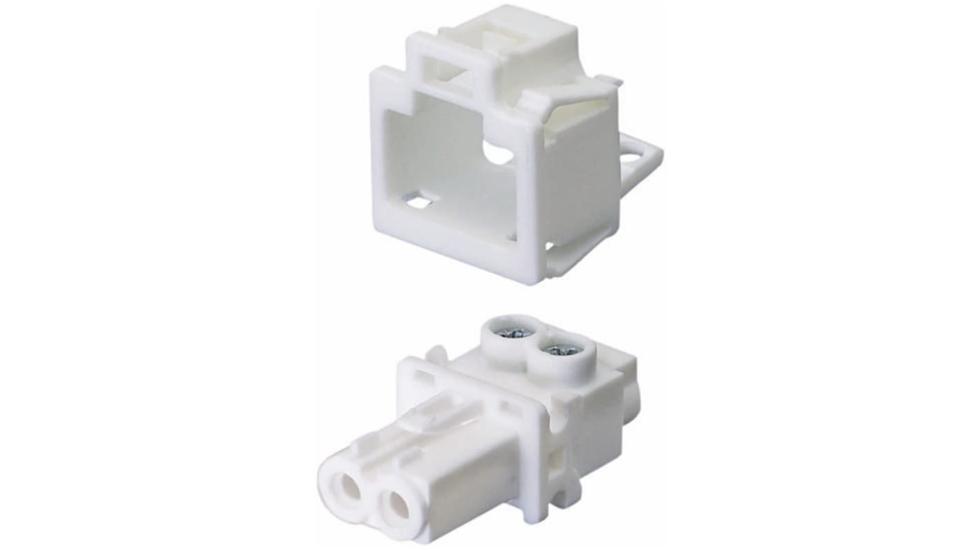 Conector de iluminación Hembra Gesis, Montaje en Panel, 50 V, 16A