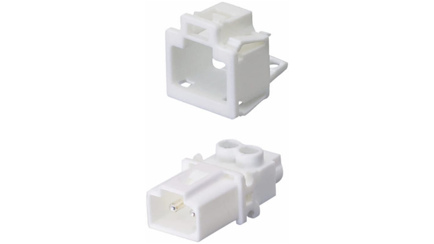 Conector de iluminación Macho Gesis, 2 Polos, Montaje en Panel, 50 V, 16A, IP20