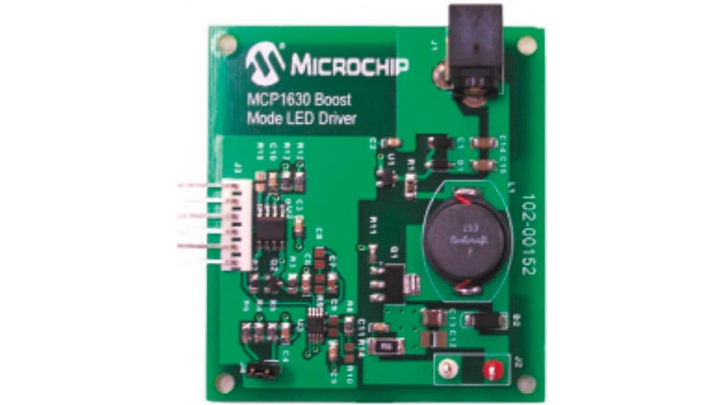 Microchip Demonstrationskort LED sortiment MCP1630DM-LED2 for MCP1630V