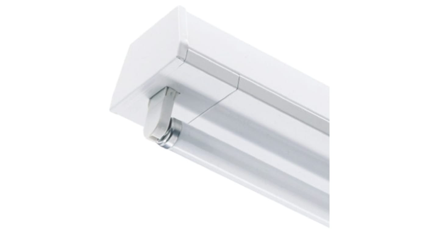 RS PRO 28 W Fluorescent Ceiling Light Batten Single Batten, 1 Lamp , 1.208 m Long