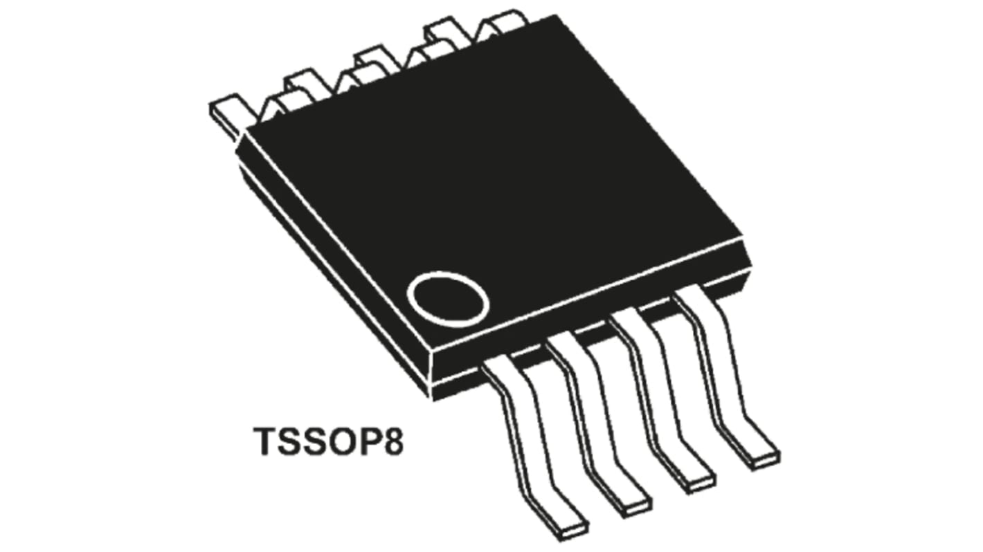 LM2904PT STMicroelectronics, Low Power, Op Amp, 1.1MHz, 5 → 28 V, 8-Pin TSSOP