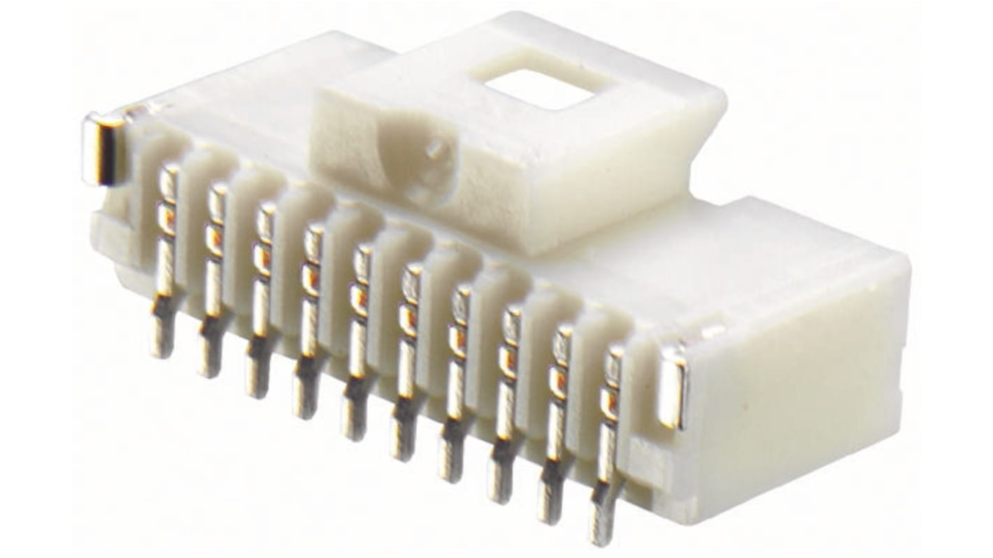 Molex Pico-Clasp Series Straight Surface Mount PCB Header, 4 Contact(s), 1.0mm Pitch, 1 Row(s), Shrouded