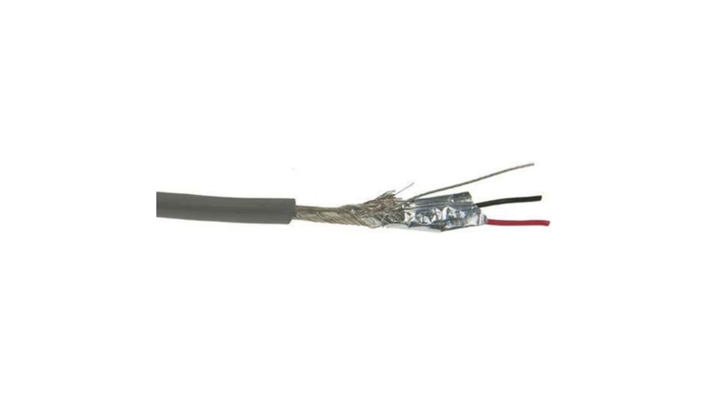 Câble multiconducteur Alpha Wire, 2x 0,14 mm 26 AWG, Blindé, 30m