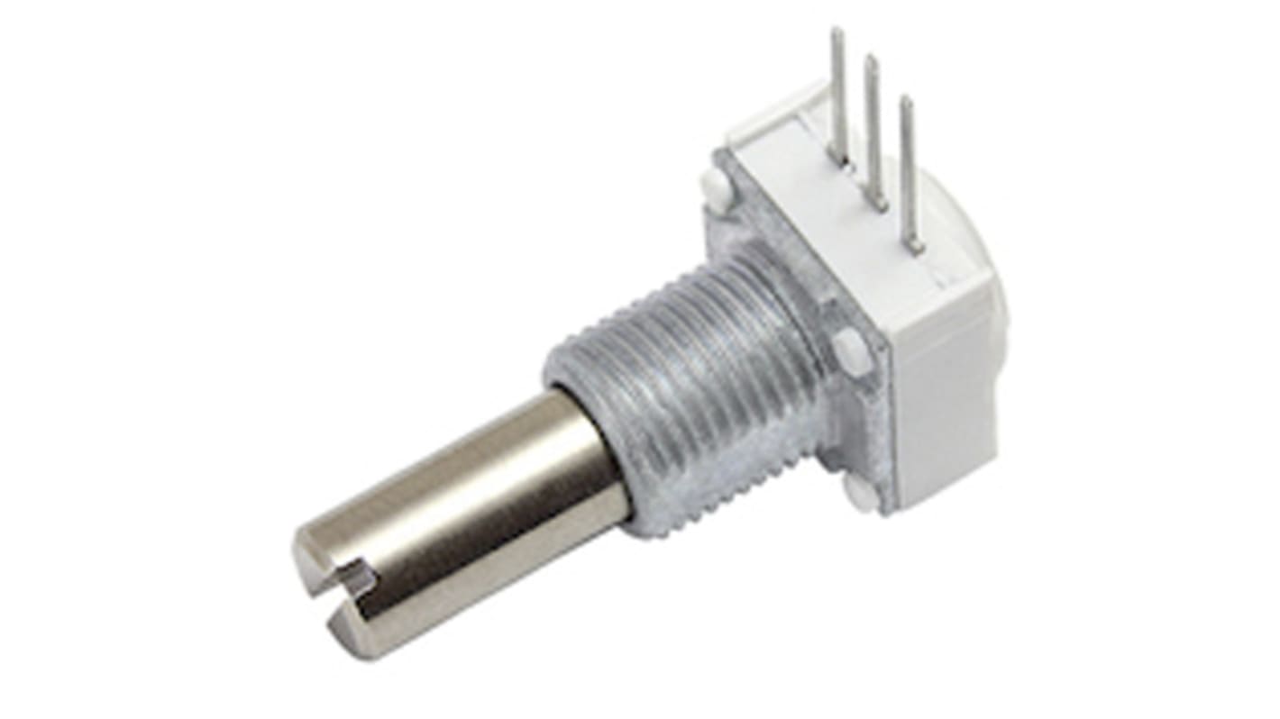 Vishay 25kΩ Rotary Potentiometer 1-Gang, Panel Mount (Through Hole), 249BBHS0XB25253KA