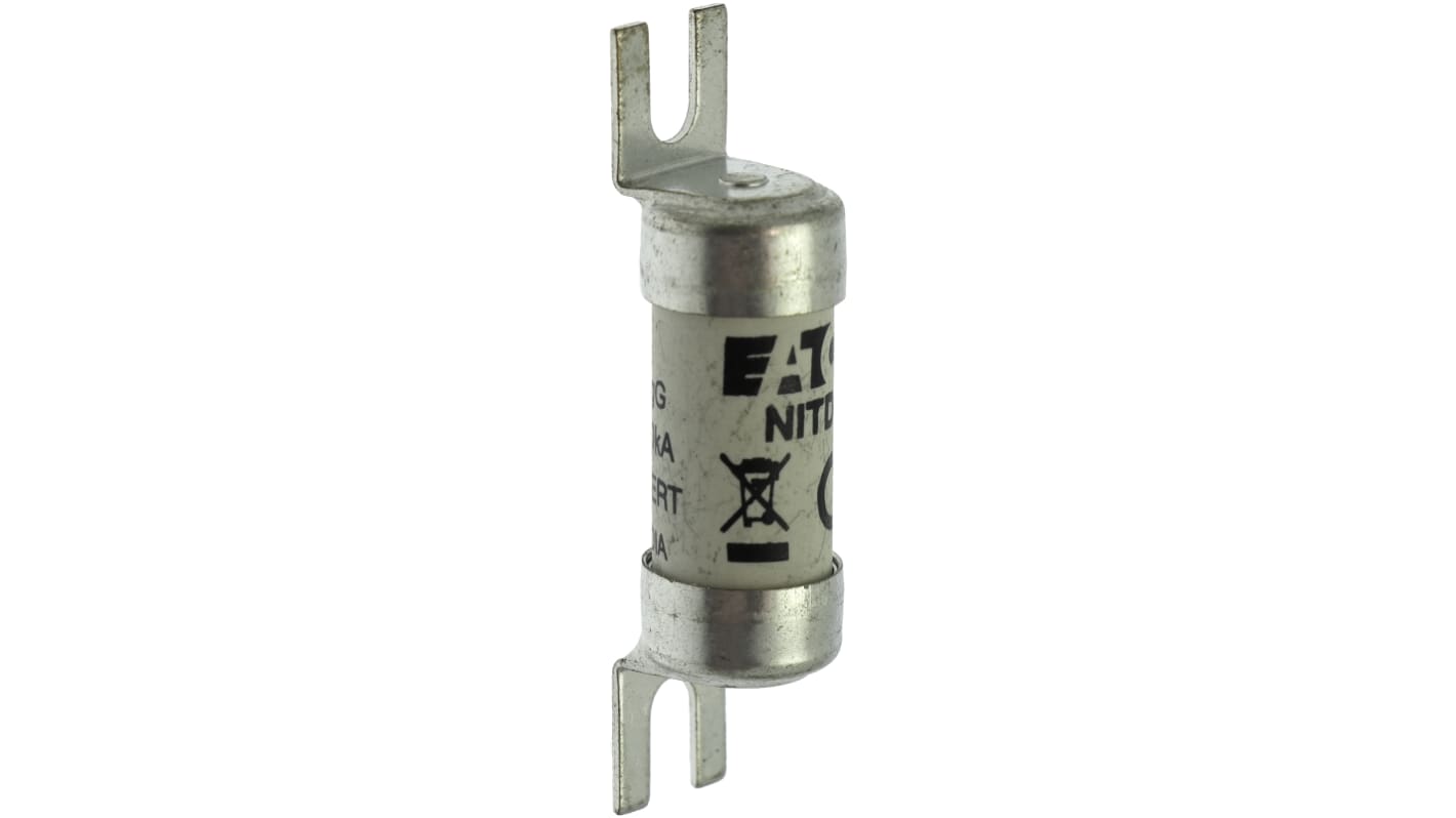 Fusible de cuchillas ranuradas excéntricas Eaton Bussmann, A1, gG, 550V ac, 4A, BS 88, IEC 60269