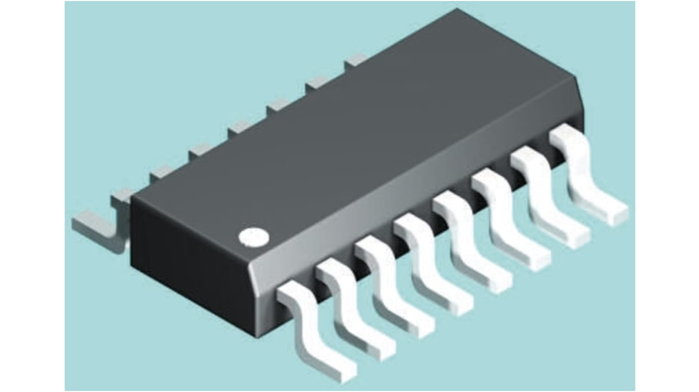 STMicroelectronics ST232BDR Line Transceiver, 16-Pin SOP