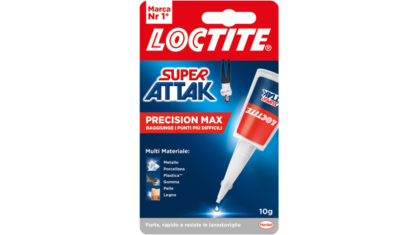 Supercolla Henkel Super Attak Maxi da 10 g, col. Trasparente