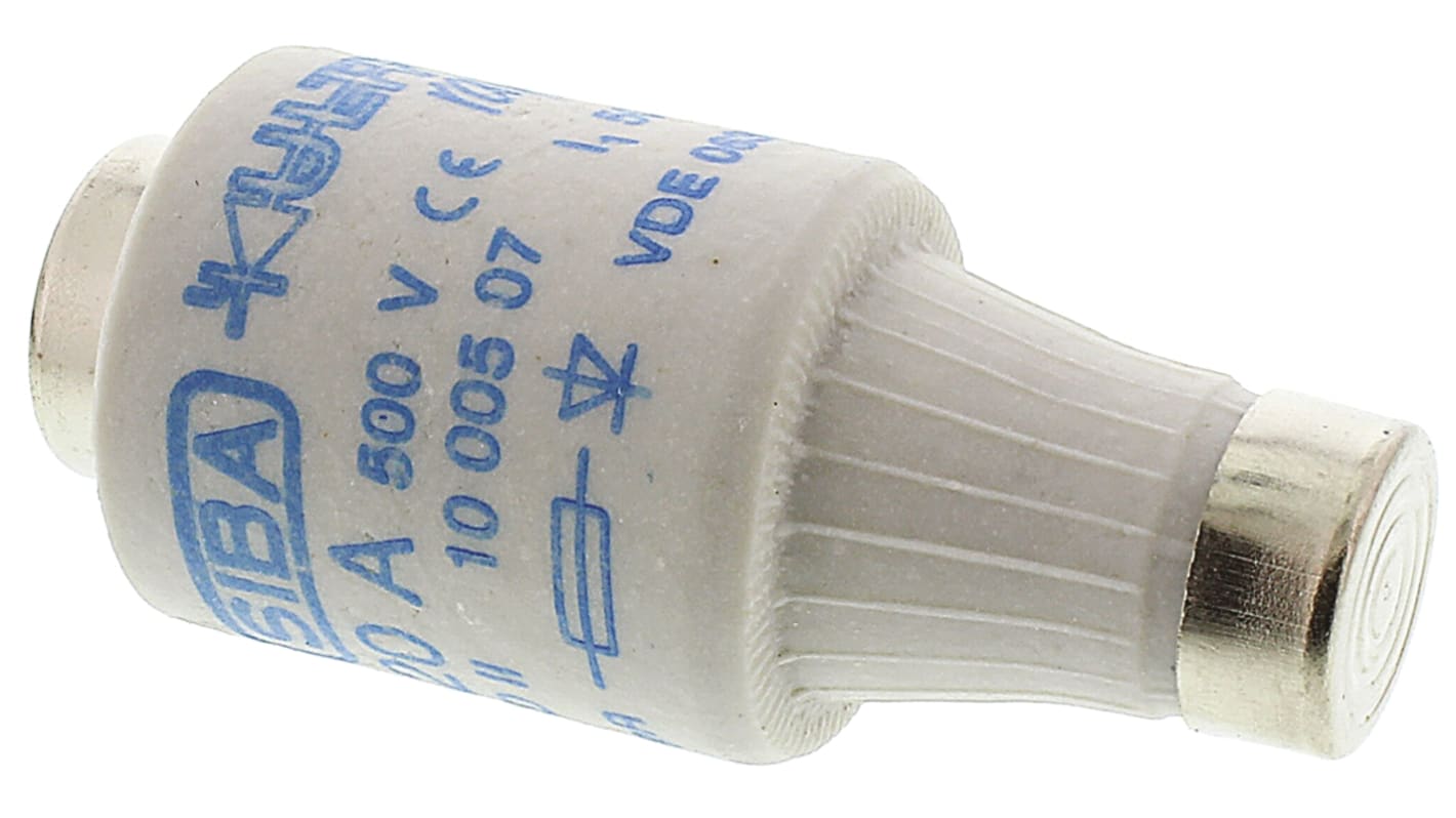 SIBA 20A DII Diazed Fuse, E27 Thread Size, gR, 500V ac