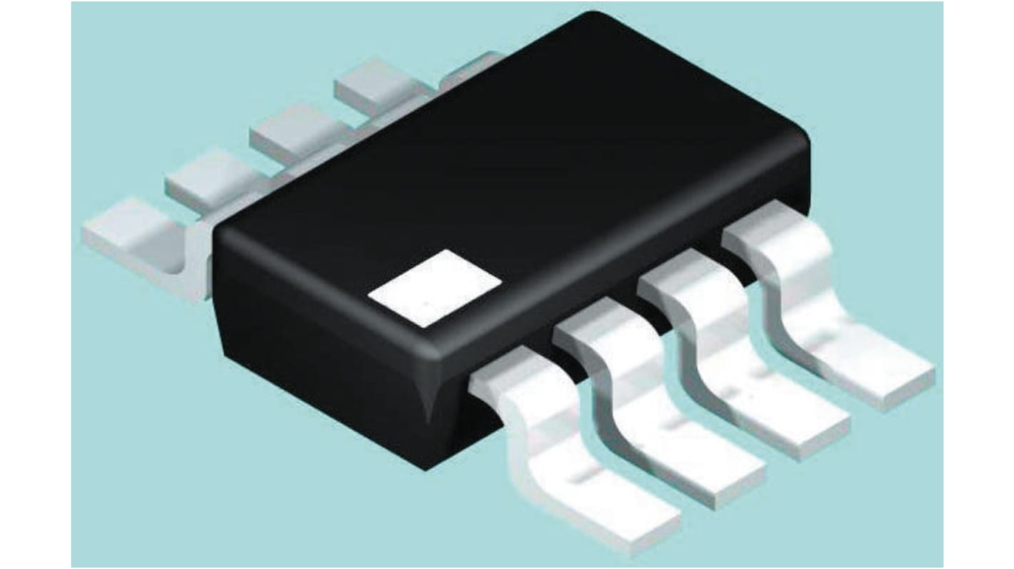 MAX9615AXA+T Maxim Integrated, Low Power, Op Amp, RRIO, 2.8MHz, 1.7 → 5.5 V, 8-Pin SC-70