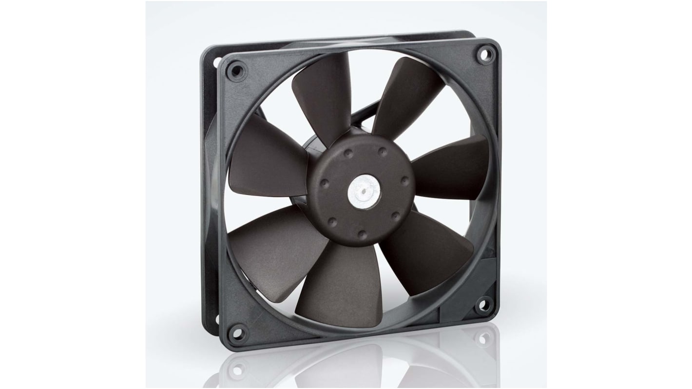 Ventilateur axial 4400 F ebm-papst 12 V dc, 72m³/h, 119 x 119 x 25mm, 720mW