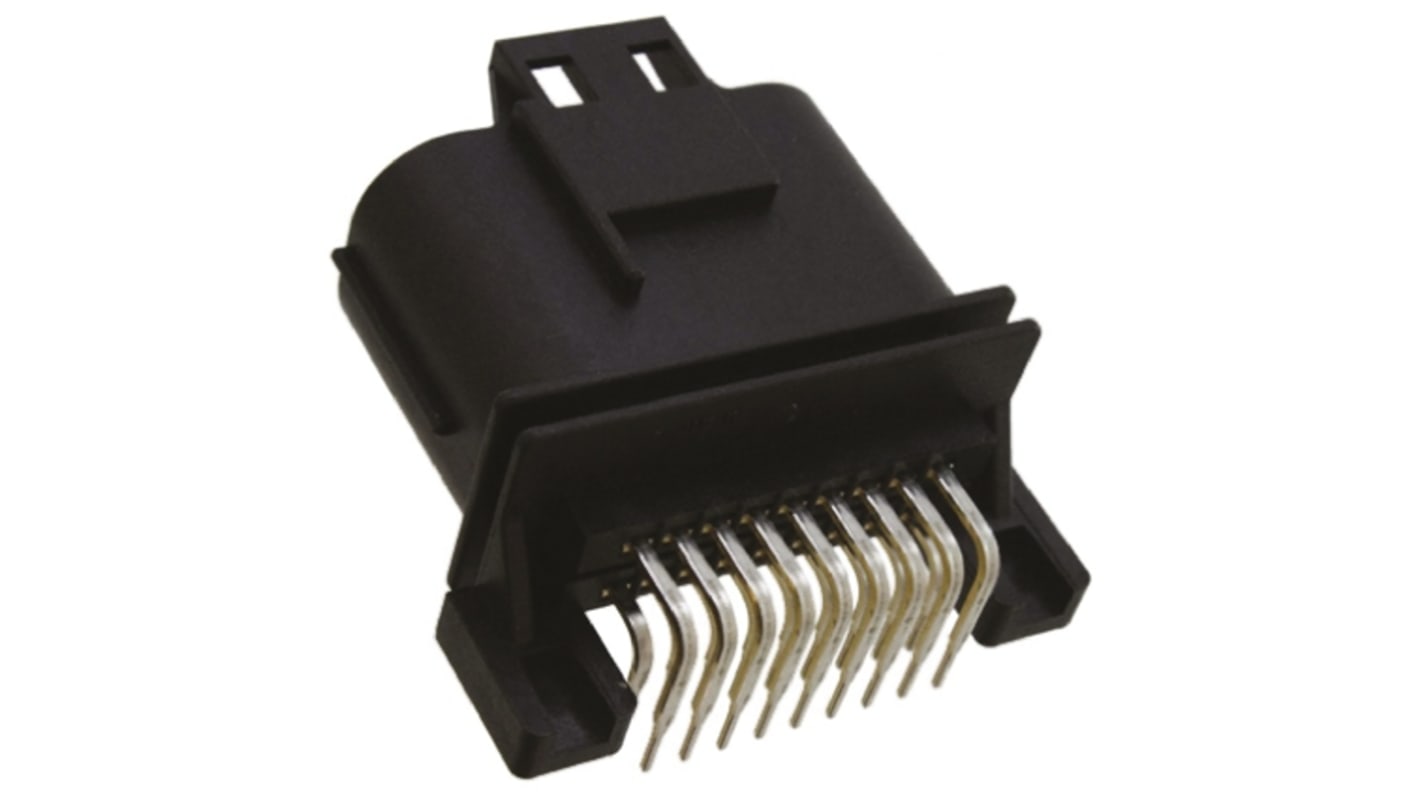 MX23A18NF1 JAE MX23A Series Right Angle Through Hole PCB Header, 18