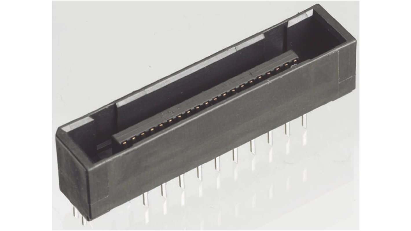 JAE TX25 Series Straight Through Hole PCB Header, 120 Contact(s), 1.27mm Pitch, 2 Row(s), Shrouded