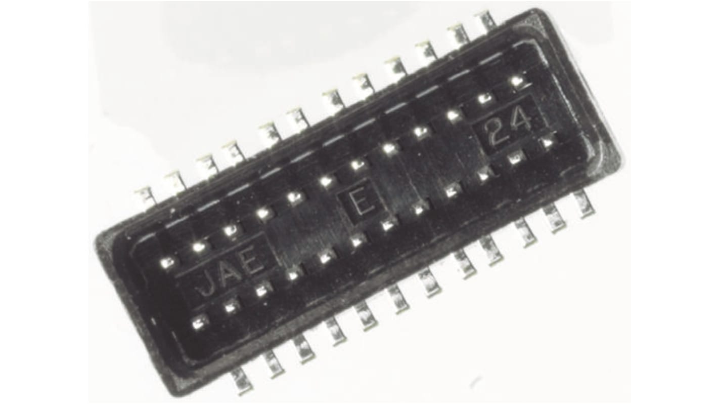 Embase pour CI JAE, IL-WX, 36 pôles , 0.8mm, 2 rangées , 500.0mA, Droit