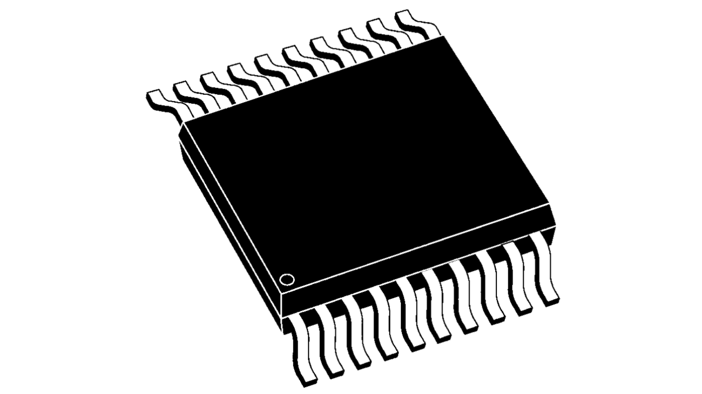 AR1100-I/SS, Resistive Touch Screen Controller, 10 bit SPI 4-Wire, 5-Wire, 8-Wire, 20-Pin SSOP