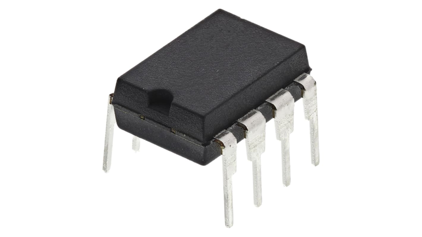 Optoacoplador Broadcom de 1 canal, Vf= 1.85V, Viso= 3,75 kVrms, IN. DC, OUT. Transistor, mont. pasante, encapsulado