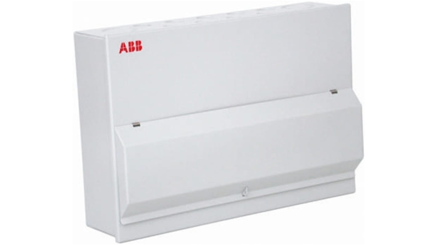 ABB 11 Way Steel Consumer Unit, 100A, IP30 Housemaster