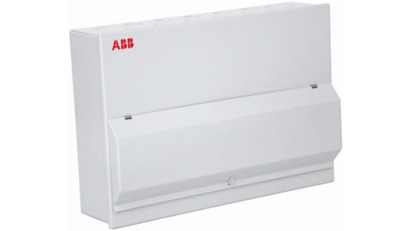 Unità per utenze civili, ABB 1SKB113142C8001 HSSL 4+4C, 100A, IP30, 8 vie, custodia in Acciaio, dimensioni 256 x 282 x