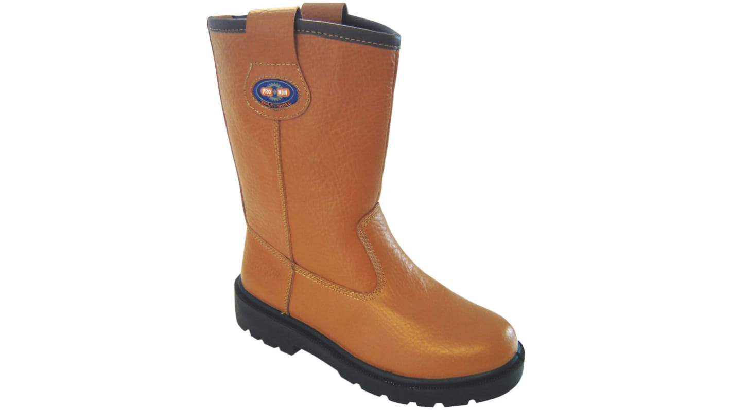 Bottes de sécurité RS PRO, Homme, T 46, Miel, S3, SRC, antistatiques