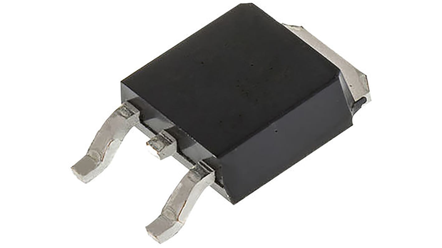 onsemi MJD112T4G Darlington tranzisztor, NPN, 4 A, 100 V, HFE:200, 3-tüskés, DPAK (TO-252) Egyszeres