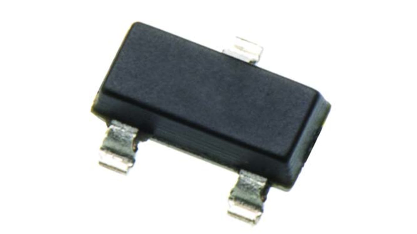 Transistor NPN onsemi, 3 Pin, SOT-23, 500 mA, 45 V, Montaggio superficiale