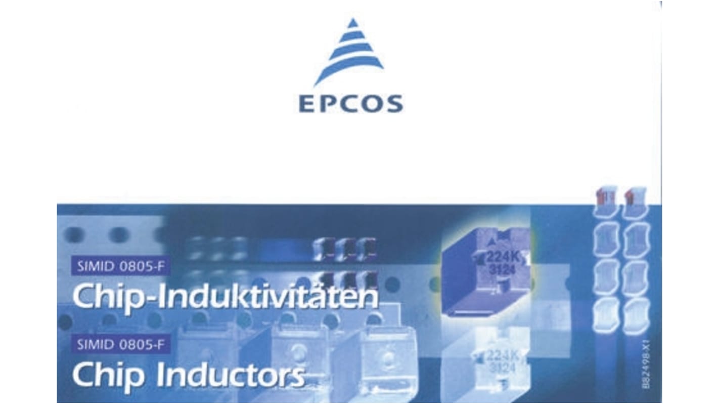 EPCOS 20 darabos Induktorkészlet Szögletes tekercs ferritmaggal