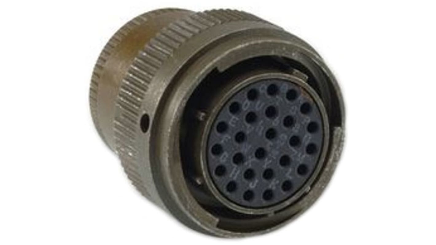 ITT Cannon, KPT 32 Way Cable Mount MIL Spec Circular Connector Plug, Socket Contacts,Shell Size 18, Bayonet Coupling