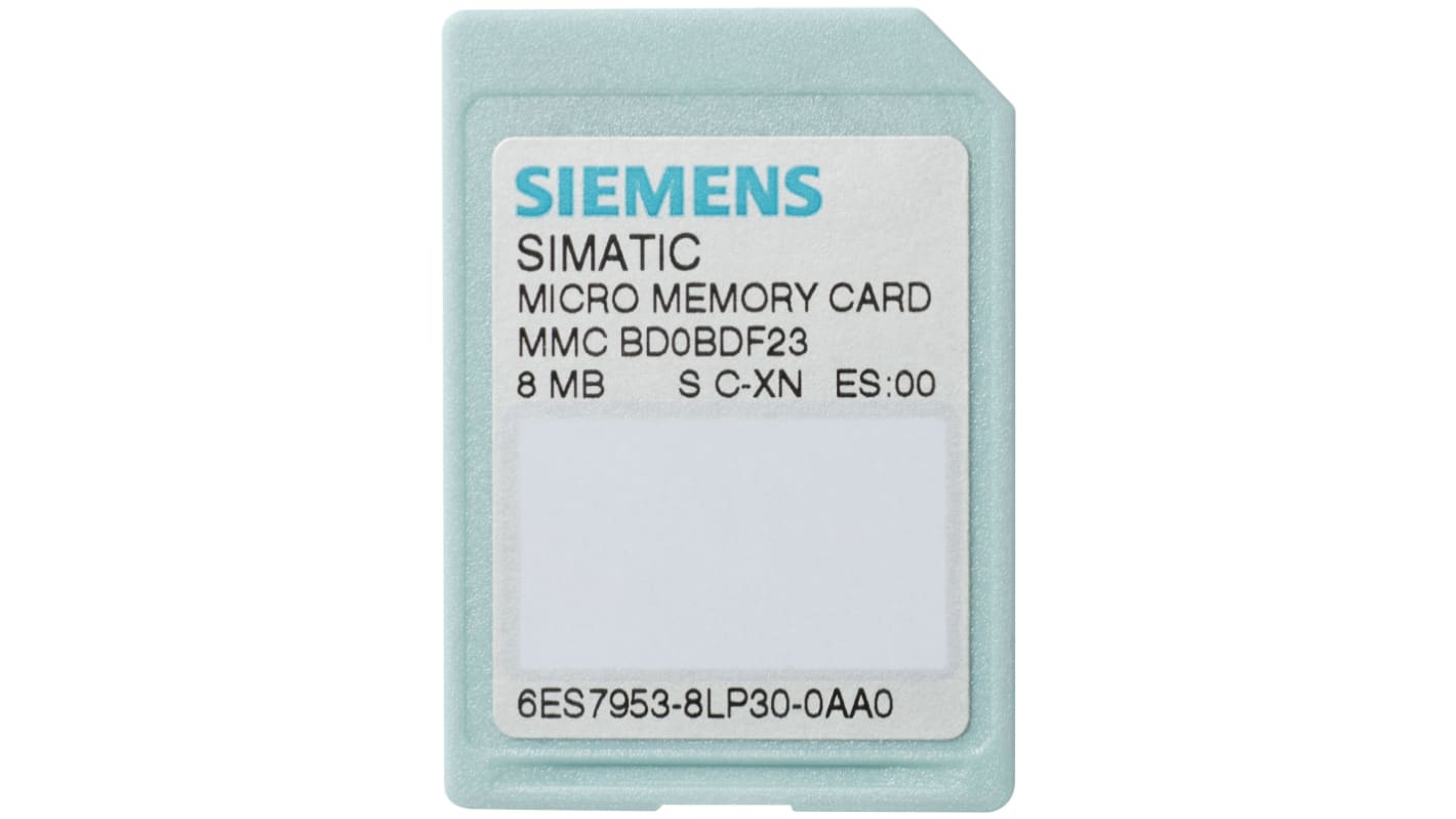 Siemens メモリカード 6ES7953-8LP31-0AA0 Memory Card C7、ET200S、S7-300用