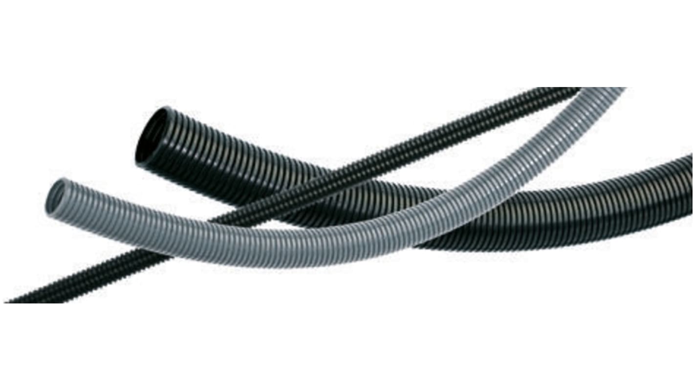 Nylofix Flexible Conduit, 23mm Nominal Diameter, Plastic, Black