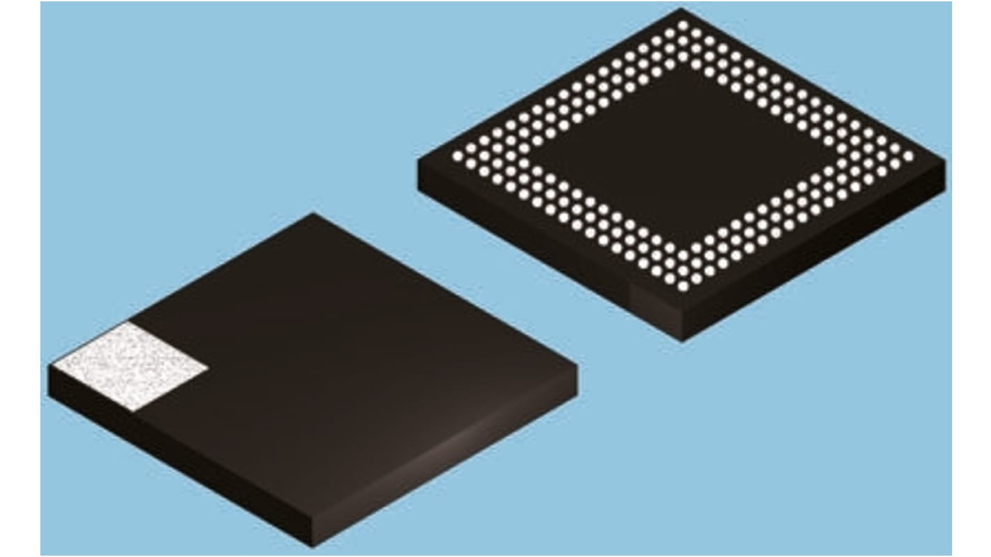 Microcontrôleur, 16bit, 4 (FIFO), 98 (SRAM) ko RAM, 512 ko, 72MHz, TFBGA 180, série LPC24