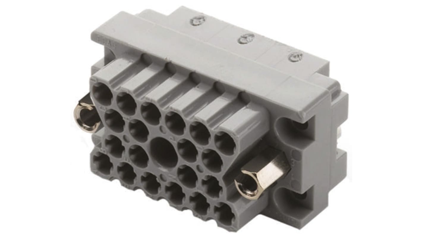 Conector D-sub EDAC, Serie 516, Recto, Hembra, 8.5A