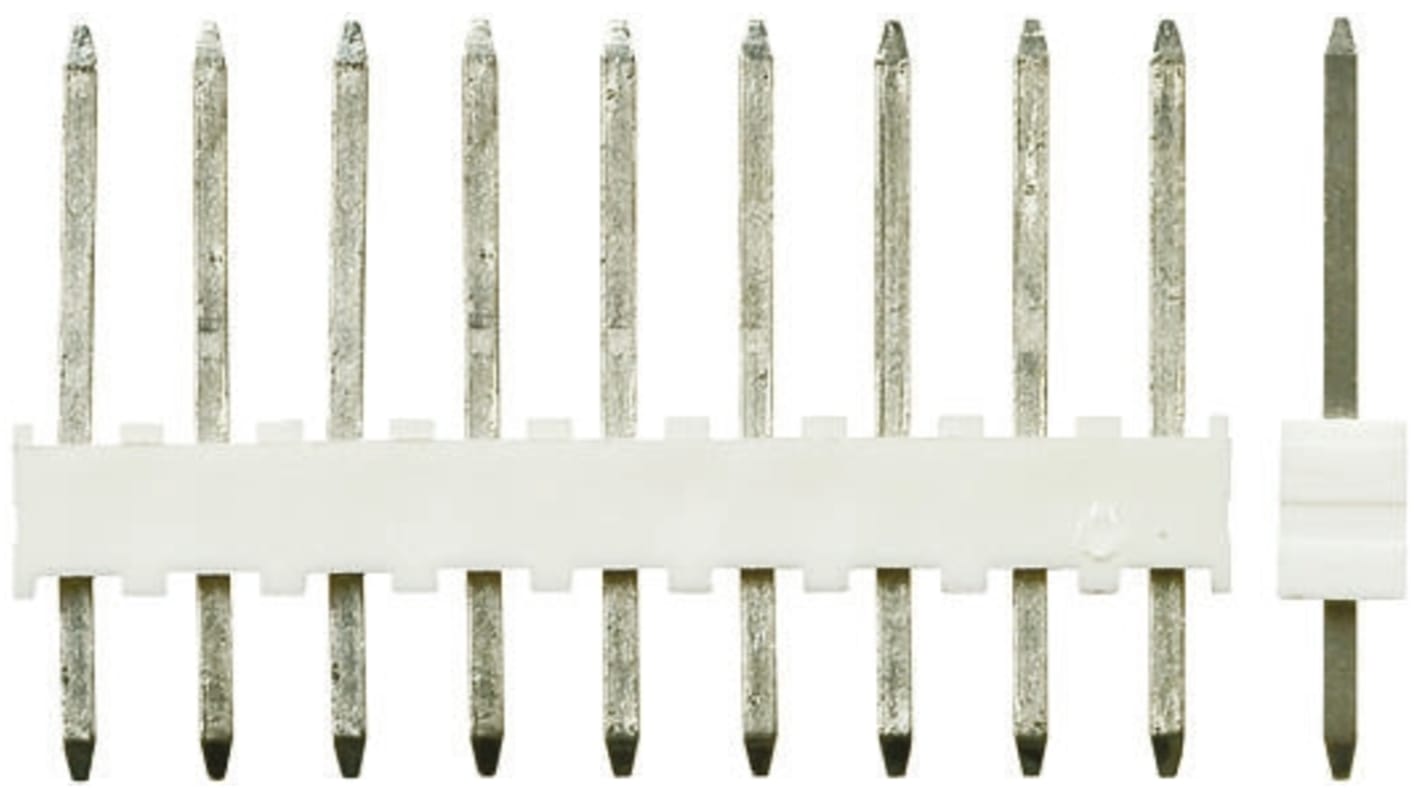 Molex KK 254 Series Straight Through Hole Pin Header, 9 Contact(s), 2.54mm Pitch, 1 Row(s), Unshrouded