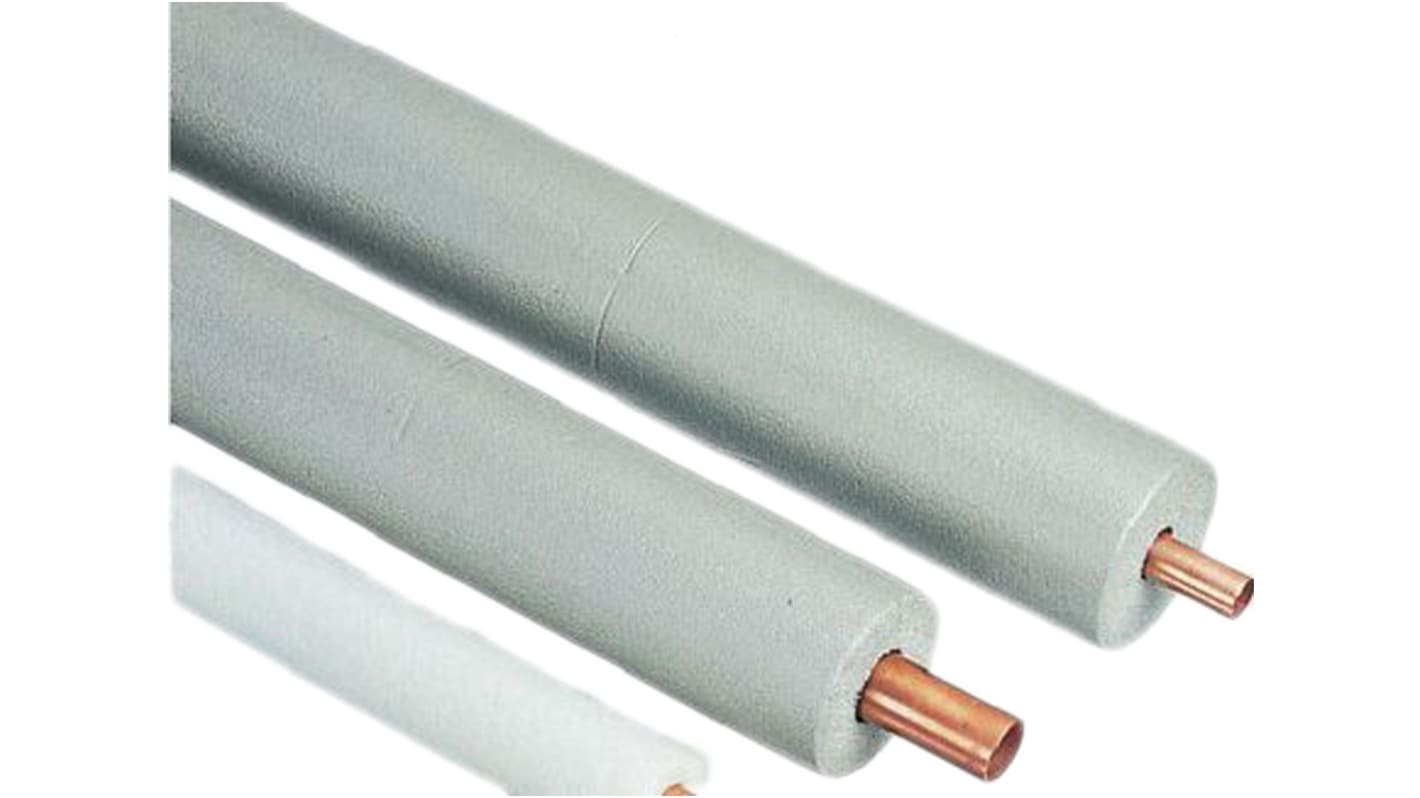 RS PRO PE Pipe Insulation, 15mm dia. x 25mm x 2m RS