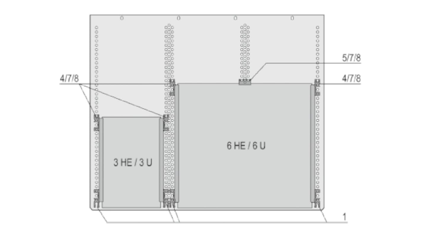 Châssis à montage sur rack 2U, série MultipacPRO