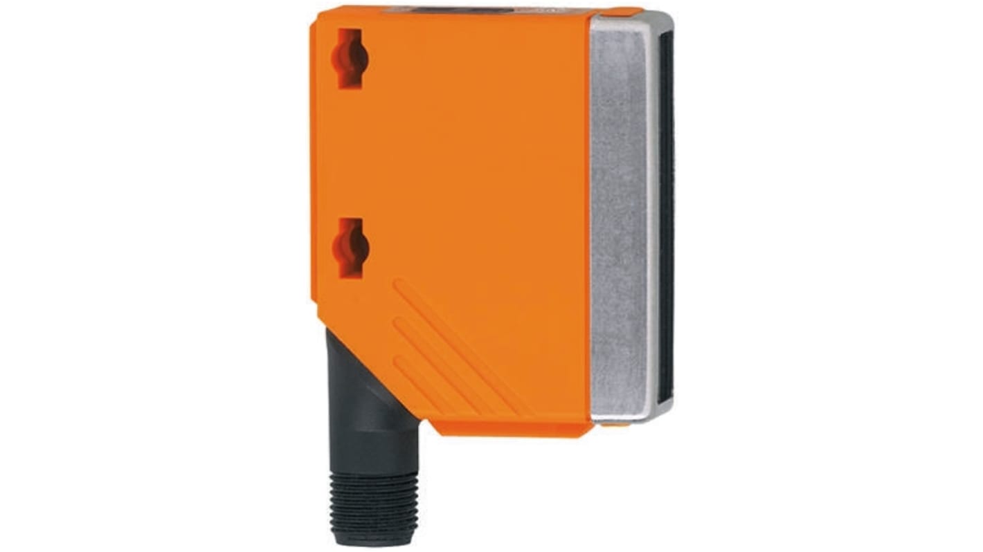 Fotocélula rectangular ifm electronic, Sistema Barrera de Luz, alcance 20 m, salida PNP, Conector Cableado M12, IP67