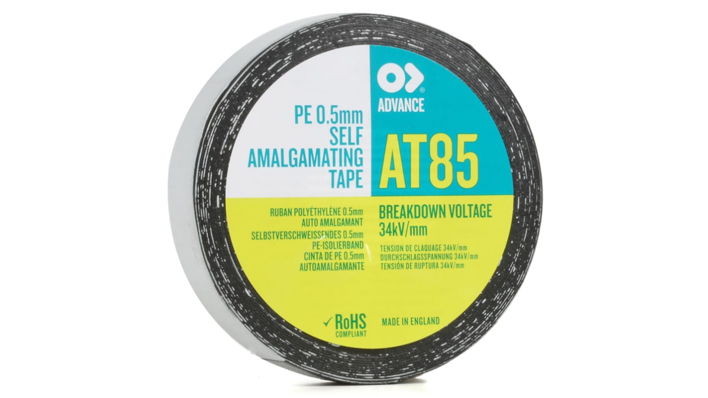 Advance Tapes Black Self Amalgamating Tape 19mm x 10m