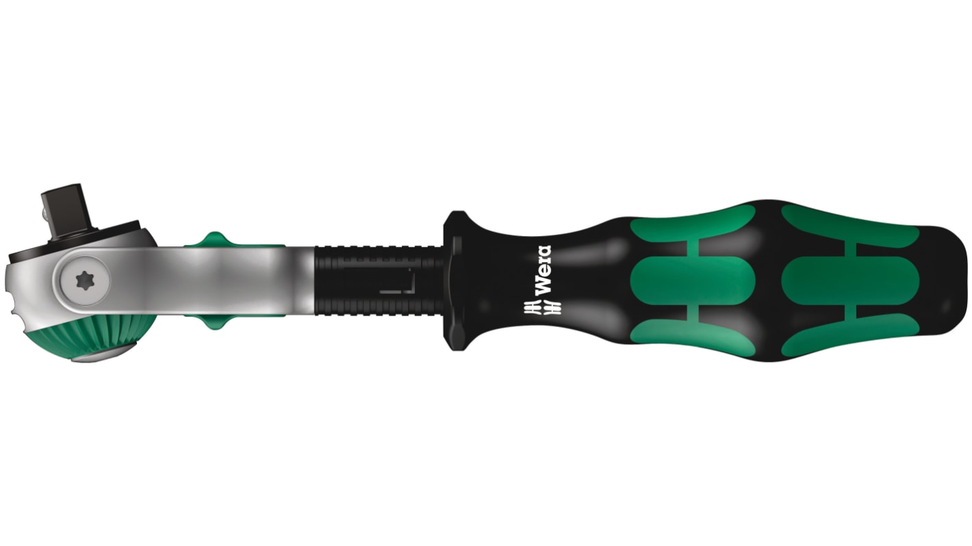 Wera Zyklop 1/4 Zoll Vierkant Ratsche CrV-Stahl, Länge 152 mm