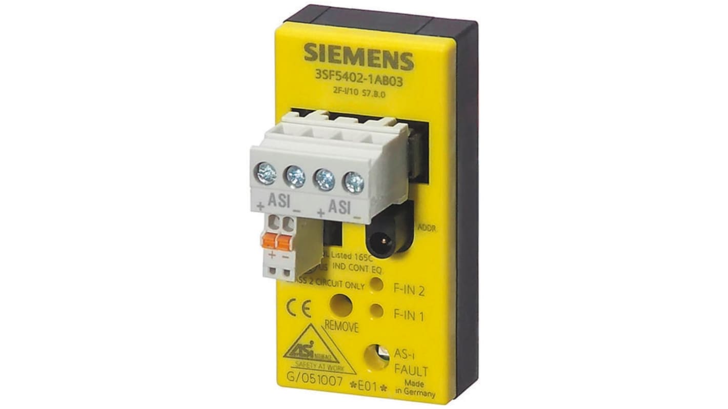 Siemens Drucktaster Adapter Schnittstellen-F-Adapter, zur Verwendung mit Not-Aus-Betätigungselement 3SB3