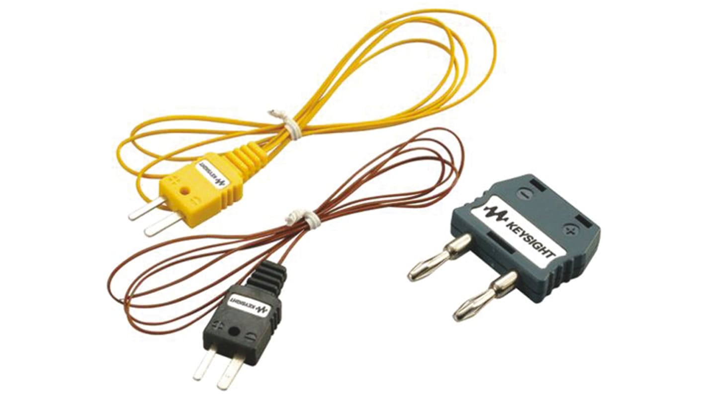 Adaptateur de thermocouple Keysight Technologies U1180A pour Série U1240, (étalonné)