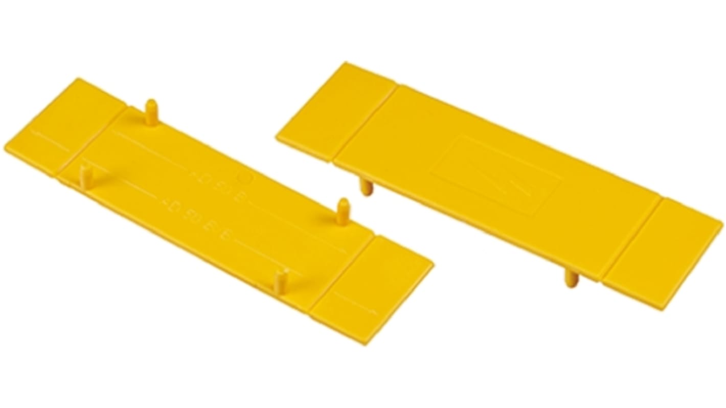 RS PRO Cover for Use with DIN Rail Terminal Blocks RS