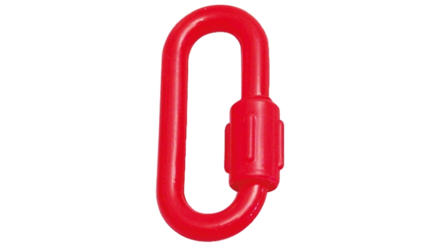 RS PRO Kettenglied Polypropylen Rot Kettenglied