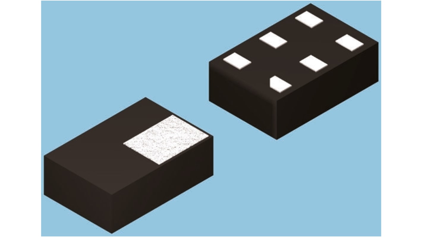 onsemi NC7WZ16L6X, Dual-Channel Non-Inverting Single Ended Buffer, 6-Pin MicroPak